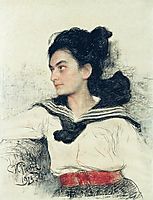 Portrait of Maria Osipovna Lowenfeld, repin