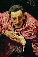 Portrait of V.D. Ratov (S.M. Muratov), 1910, repin