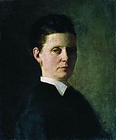 Portrait of a Woman, 1874, repin