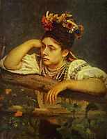 Ukranian Girl, 1875, repin