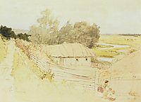 The Village of Mokhnachi near Chuguyev, 1877, repin