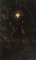 Walk with lanterns, 1879, repin