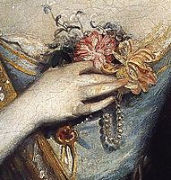 Anne Dashwood (detail), 1764, reynolds