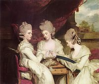 The Ladies Waldegrave, 1780, reynolds