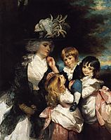 Lady Smith and Children, 1787, reynolds