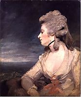 Mrs. Mary Robinson (Perdita) , 1784, reynolds
