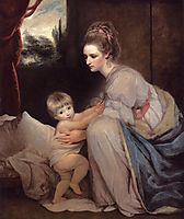 Mrs. William Beresford and her Son John, later Lord Decies, c.1775, reynolds
