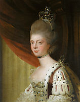 Portrait of Queen Charlotte, reynolds