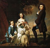 Thomas and Martha Neate, with Tutor, 1748, reynolds