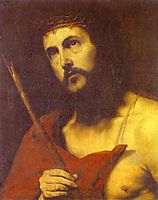 Christ in the Crown of Thorns, ribera