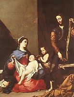 The Holy Family, 1639, ribera