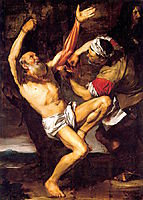 The Martyrdom of St. Bartholomew , ribera