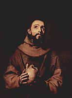 St. Francis of Assisi, 1643, ribera