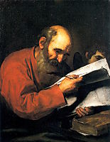 St. Matthew with the angel, 1613, ribera