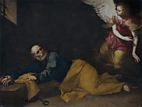 St. Peter Freed by an Angel, 1639, ribera