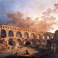 The Pont du Gard, 1787, robert