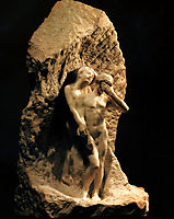 Adam and Eve expelled from Paradise, rodin