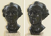 Bust of Gustav Mahler, rodin