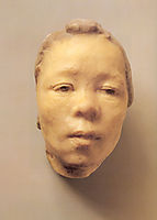 Mask of Hanako, the Japanese Actress, rodin