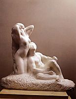 Poet And Muse, 1905, rodin