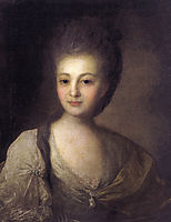 Portrait of Alexandra Struiskaya, 1772, rokotov