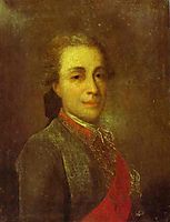 Portrait of an Unknown man in a Green Caftan, c.1770, rokotov