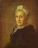 Portrait of Anna Yuryevna Kvashnina-Samarina, c.1770, rokotov