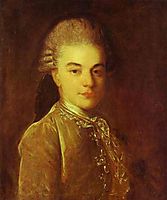 Portrait of A.M.Rimskiy-Korsakov, c.1760, rokotov