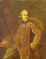 Portrait of P.I.Vyrubov, 1768, rokotov