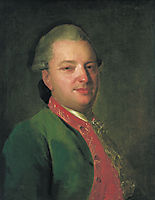 Portrait of the Poet Vasily Maykov, c.1760, rokotov