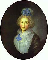 Portrait of Princess A.A.Dolgorukaya, c.1790, rokotov