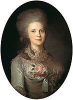 Portrait of Varvara Nikolaevna Surovceva, c.1780, rokotov