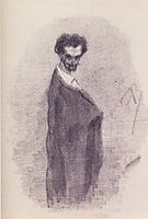 Satanic Self-Portrait, c.1860, rops
