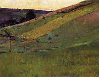 Giverny Hillside, 1891, rose