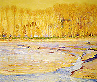 Low Tide Honfleur, rose