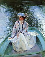 On the River-s Edge, 1910, rose