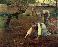 The Potato Gatherers, 1891, rose