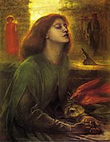 Beata Beatrix, 1880, rossetti