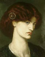 Beatrice, 1880, rossetti