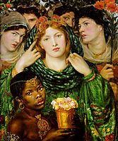 The Beloved, 1865-1866, rossetti