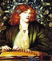 The Blue Bower, 1865, rossetti