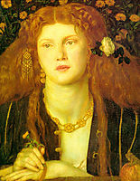 Bocca Baciata, The Kissed Mouth, 1859, rossetti