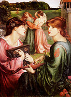 The Bower Meadow, 1871-1872, rossetti