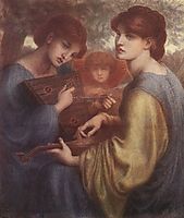 The Bower Meadow, 1872, rossetti