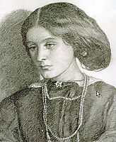 Mrs. Burne Jones, 1860, rossetti