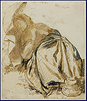 Elizabeth Siddal, 1852-1855, rossetti