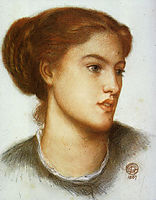 Ellen Smith, 1867, rossetti