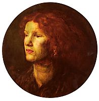 Fanny Cornforth, 1862, rossetti