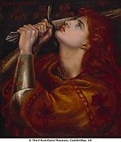 Joan of Arc, 1882, rossetti