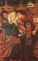 King Rene-s Honeymoon, 1867, rossetti